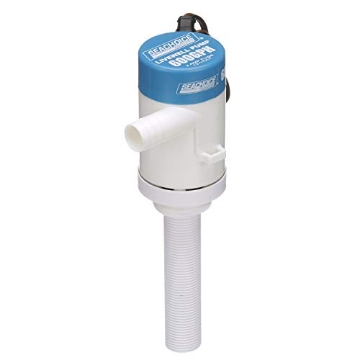 Picture of ATTWOOD MARI 19461 Seachoice 12V Livewell-Baitwell Pump, Includes Straight and Angled Fittings, 3/4 In. Outlet (EA)