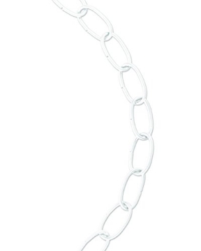 Picture of Koch Industries A19311 Koch No. 10 Diameter 10-Feet Decorative Chain, White, up to 45 Pound Weight Limit, Made for Securing Gates and Fences, A19311 (EA)