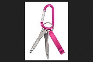 Picture of Home Plus+ H0005 ACE TRADING - GENERAL TECH INT'L Home Plus Aluminum Assorted Carabiner Key Chain (PK-12-EA)