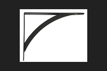 Picture of JOHN STERLING RP-0053-7BK Knape & Vogt Shelf BRACKET7 ELEG BLK by John Sterling MfrPartNo RP-0053-7BK (PK-10-EA)
