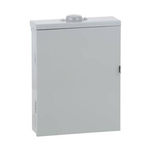 Picture of Square D HOM1224L125PRB Square D - HOM1224L125PRB Homeline 125-Amp 12-Space 24-Circuit Outdoor Main Lugs Load Center with Cover, Plug-on Neutral Ready (EA)