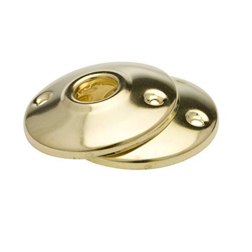 Picture of ILCO KABA CORP 211-03-51 Kaba Ilco Bright Brass Steel Door Knob Rosettes 2 pk - Case of: 5; Each Pack Qty: 2; Total Items Qty: 105 (PK-5-EA)