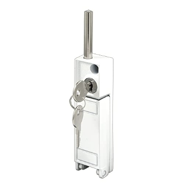 Picture of Prime U 9919 Prime-Line U 9919 White, Sliding Patio Door Keyed with Bolt Lock (Single Pack) (EA)