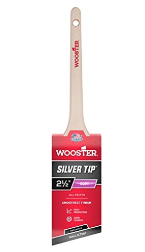 Picture of WOOSTER 5224-2 1/2 Wooster Brush 5224-2 1/2 Sash Paint Brush, 2.5 Inch, Silver (EA)