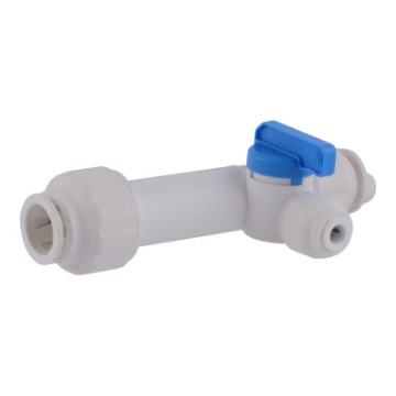 Picture of Shark Industries Ltd 25656 SharkBite 1/2 in. CTS x 1/2 in. Dia. CTS in. Plastic Ice Marker Tee Valve - Total Qty: 1 (EA)