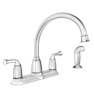 Picture of Moen CA87553 Moen, Chrome CA87553 High-Arc Kitchen Faucet with Side Spray from the Banbury Collection, Pack of 1 (EA)