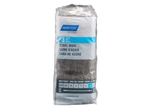 Picture of Norton Company 7660768118 Norton 68118#3 Coarse Grit Steel Wool 12 Count (EA)