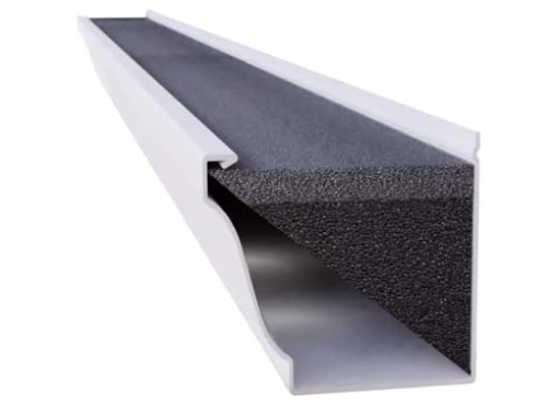 Picture of GUTTERFOAM GF-K5-8BOX-C GUTTERFOAM 5 in. W X 48 in. L Black Polyether Outdoor Foam Gutter Guard (EA)