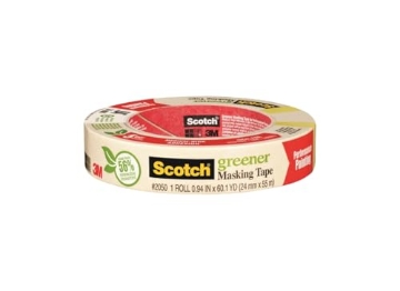 Picture of Scotch-Brite 2050-18A Scotch .70 in. W x 60 yd. L Tan Medium Strength Masking Tape (EA)