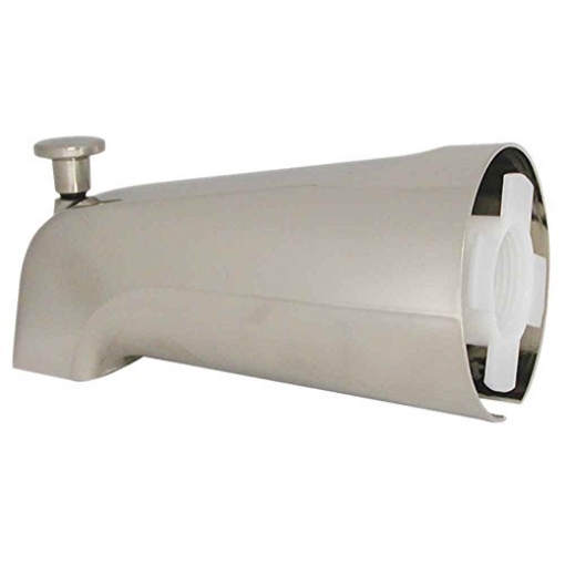 Picture of DANCO INC 89249 DANCO Bath Tub Spout with Diverter, Brushed Nickel, 1-Pack (89249) (EA)