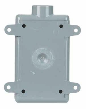 Picture of Cantex Industries 5133363U Cantex 2-3/4 in. Rectangle PVC 1 gang Electrical Box Gray (EA)