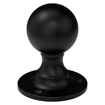 Picture of National/Spectrum Brands N166-002 National Hardware N166-002 Deco Knob Pull, 2.87", Black (EA)