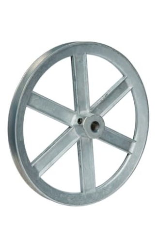 Picture of CHICAGO DIE CAST 1000A5 Chicago Die Cast 1000A5 10" x 1/2" Zinc Die Cast Single V-Groove Pulley (EA)