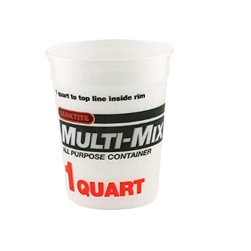 Picture of LEAKTITE 1044426 Leaktite Clear 1 qt. Plastic Bucket (PK-25-EA)