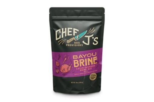 Picture of CHEF J'S BBQ PROVISIONS BAYOUBRINE-CS Chef J's BBQ Provisions Bayou Brine, Cajun Flavor - Not Spicy, 16 oz (EA)