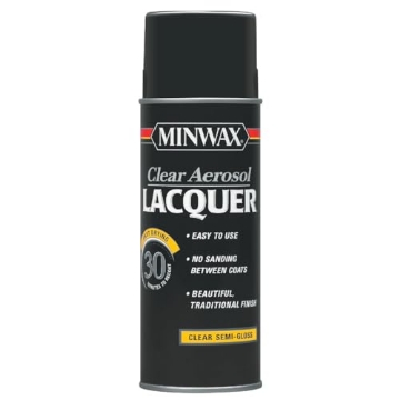 Picture of Minwax 152050000 12.25 Oz Clear Brushing Lacquer Spray Semi-Gloss [Set of 6]6 (PK-6-EA)