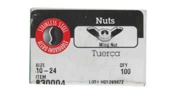 Picture of HILLMAN 0830004 Hillman Wing Nut Stainless Steel Box 100 (EA)