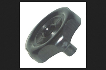 Picture of US HARDWARE WP-9771C US Hardware Ush Crank Knob 5/8" Shaft Blk (EA)