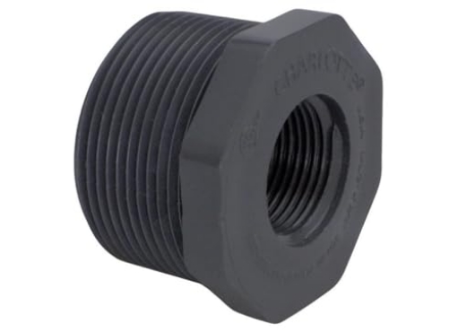 Picture of CHARLOTTE PIPE PVC082001600 CHARLOTTE PIPE & FOUNDRY PVC 08200 1600HA 3/4x1/2 MPTxFPT Bushing (EA)