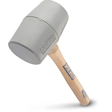 Picture of Estwing DH-18N ESTWING Deadhead Rubber Mallet - 18 oz No-Mar Hammer with Bounce Resistant Head & Hickory Wood Handle - DH-18N (EA)