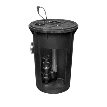 Picture of JACKEL INC JPACK30S-550T Jackel JPACK30S-550T Sewage System 1/2 HP, Black (EA)