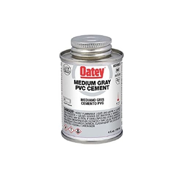 Picture of OATEY CO 30883 Oatey, 4 oz 30883 PVC Medium Cement, Gray, 4-Ounce, Color (EA)