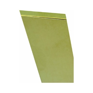 Picture of K&S 251 K&S 0.01 in. x 4 in. W x 10 in. L Brass Sheet Metal (PK-6-EA)