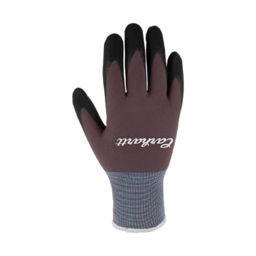 Picture of PYRAMEX SAFETY PRODUCTS LLC GN0661WDPWINE-M Carhartt Women's Nitrile Glove (EA)