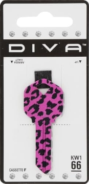 Picture of HILLMAN 87569 Hillman Diva Leopard House/Office Universal Key Blank Single Sided - Case of: 6 (PK-6-EA)