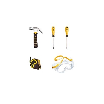 Picture of STANLEY Engineered Fastening ST004-5-SY Stanley Jr. Children's 5 Piece Toolset (EA)