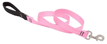 Picture of Lupine Collars & Leads 57559 Dog Leash by Lupine in 1" Wide Pink 6-Foot Long with Padded Handle (EA)