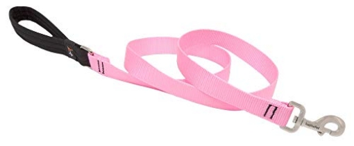 Picture of Lupine Collars & Leads 57559 Dog Leash by Lupine in 1" Wide Pink 6-Foot Long with Padded Handle (EA)