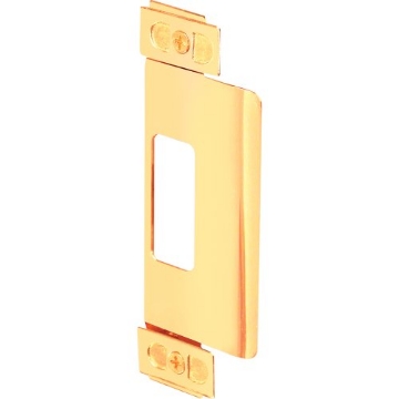 Picture of Prime U9495 Prime-Line U 9495 Brass Plated ASA Adjustable Door Strike (Single Pack) (EA)