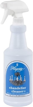Picture of W J HAGERTY & SONS 91320 Hagerty Chandelier Cleaner, No-Wipe, Drip and Dry Formula for Bright, Clean Finish on Glass and Crystal Fixtures, Sprays Up to 25 Feet, Made in USA, Kosher Certified (EA)