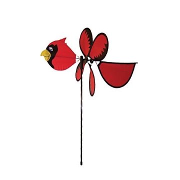 Picture of IN THE BREEZE LLC 2815 In the Breeze 2815 — Baby Cardinal Ground Spinner — Small Wind Spinner for Gardens, Planters, Flower Pots, Yards (EA)