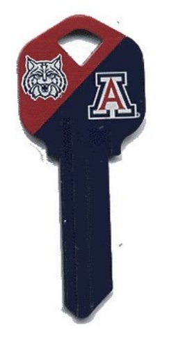 Picture of HILLMAN 89964 68 Arizona Wildcats House Key (PK-6-EA)