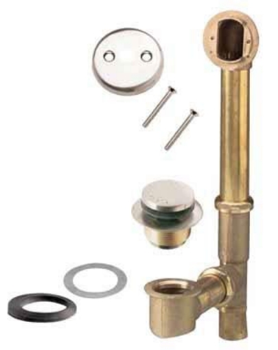 Picture of THE KEENEY MANUFACTURING COMPANY 612RB Plumb Pak Foot Lok Stop Bath Drain Chrome (EA)