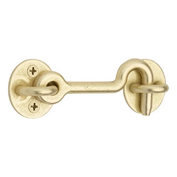 Picture of National/Spectrum Brands N700-154 National Hardware N700-154 Privacy Hook Door Lock, 4", Black (EA)