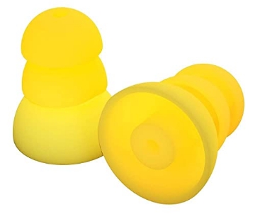 Picture of INNATE DEVICES PRP-SY10 Plugfones Replacement Earplugs - 27 dB NRR Certified ComfortTiered Silicone Tips for In-Ear Earplug Earbuds - Compatible with Plugfones - Noise-Reducing, Comfortable & Durable - 5 Pairs/10-Pack Yellow (EA)