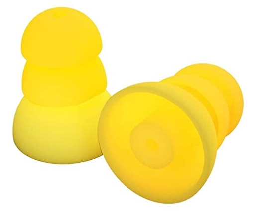 Picture of INNATE DEVICES PRP-SY10 Plugfones Replacement Earplugs - 27 dB NRR Certified ComfortTiered Silicone Tips for In-Ear Earplug Earbuds - Compatible with Plugfones - Noise-Reducing, Comfortable & Durable - 5 Pairs/10-Pack Yellow (EA)
