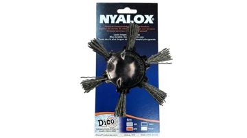 Picture of Dico 541-776-4 Dico 541-776-4 Nyalox Flap Brush 4-Inch Grey 80 Grit (EA)