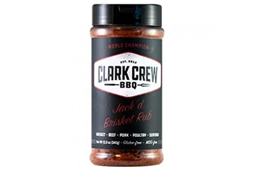 Picture of CLARK CREW BBQ CL00317 BBQ RUB Jack BRSK 12OZ (EA)