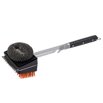 Picture of Char-Broil 1517365R06 Oklahoma Joe's® Blacksmith Combo Grill Brush with Replaceable Nylon and Steel Wool Heads - 1517365R06 (EA)