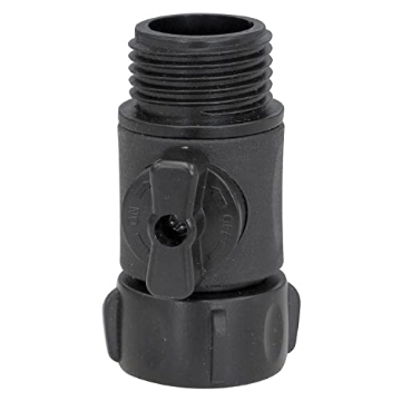 Picture of FIMCO INC 7771873 Fimco 7771873 (OEM No. 5143419) Single Shut-Off Valve for Lawn & Garden Sprayers with Manifolds, 3/4" Orifice Size, Black Nylon (EA)