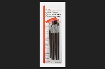 Picture of Linzer A555 Linzer .1 in. W Assorted Natural Bristle Artist Paint Brush Set (PK-12-EA)