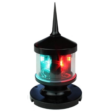 Picture of Lunasea Lighting LLB-53BK-01-00 Lunasea Tri-Color/Anchor/Strobe LED Navigation Light (EA)