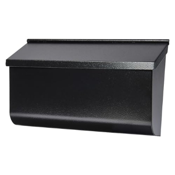 Picture of GIBRALTAR MAILBOXES L4010WBAM Architectural Mailboxes Woodlands™ Wall-Mounted Mailbox for Outside, Rust-Resistant Galvanized Steel Metal Medium Mail Box, White Modern Wall Mailbox (EA)