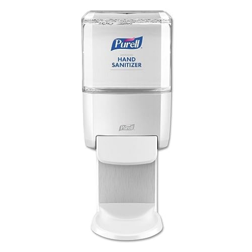 Picture of GOJOINDUST 5020-01 PURELL ES4 Manual Hand Sanitizer Dispenser, White, Compatible with 1200 mL PURELL ES4 Hand Sanitizer Refills (Pack of 1) - 5020-01 (EA)