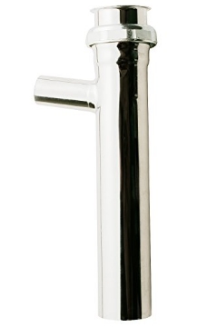 Picture of Plumb Pak PP142CP Plumb Pak PP142CP Pp142C Tailpiece, Dia L, 3/4 in (7/8 in Od Branch, Slip Joint/Direct Connect, 22 Ga, 1-1/2 x 8" (EA)