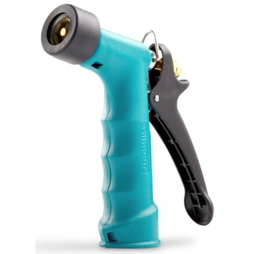 Picture of Gilmour 857102-1011 Gilmour Shower and Stream Metal Front Threaded Hose Nozzle (EA)